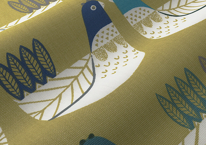 Cluck Cluck, Capri - Made to Measure Curtains - Image 4